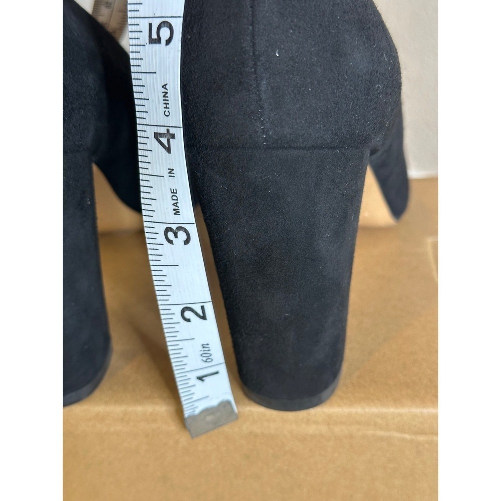 Sezane Black Suede Block Heel Round Toe Pumps Made in Italy Size 40 Womens
NWOT - Picture 6 of 8